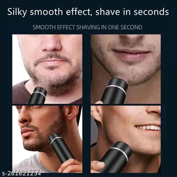HIGHEX MAXTOP MINI SHAVER FOR MEN AND WOMEN BEARD USE,UNDER ARM USE PROFESSIONAL PRODUCT UNISEX PRODUCT FOR BOTH BOYS AND GIRLS (BLUE) and black  - Blue
