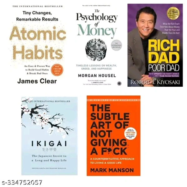 *5 Books Set Combo Set {English Paperback}*