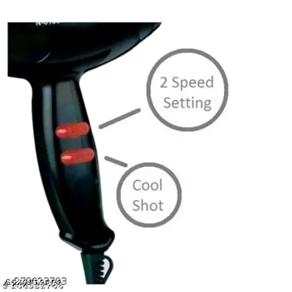 Name: DRYER 6130 BOTH FOR MEN AND WOMEN UNISEX DRYER HOT AIR DRYER,BAAL SUKHANE KI MACHINE (RED,BLACK)Product Name: DRYER 6130 BOTH FOR MEN AND WOMEN UNISEX DRYER HOT AIR DRYER,BAAL SUKHANE KI MACHINE (RED,BLACK) - Black