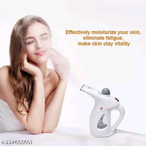 MEXONIC Steamer for Facial Handheld Garment for Clothes Portable Fabric Steam Brush, Facial Steamer for Nose, Cold and Cough, steam machine facial steamer for face steamer steam garment steamer fabric steamer handheld steamer face hand steamer and hair portable steamer (Multicolor)