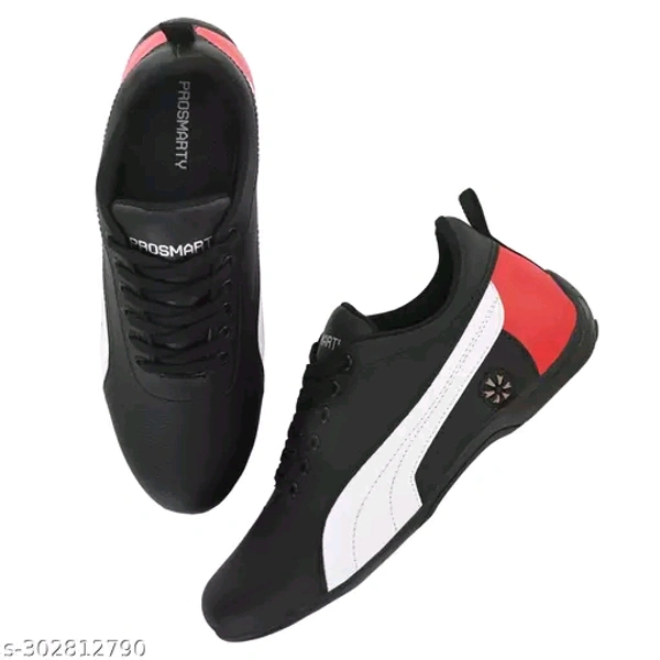 SPORTS SHOES BLACK - Black, 6
