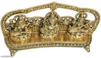 Laxmi Ganesh Saraswati frame darbar Idol Set Decorative Showpiece ,Home decoration , Temple decoration, Room decoration,Gift item,Office decoration