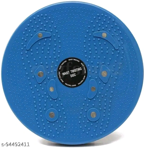 Aerobic Exercise Fitness Reflexology Magnets Balance Board Exercise Equipment - Blue
