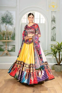 Lehenga Special Collection Digital Printed Attractive Party Wear & Sider Wear Lehenga choli - Semi Stitched