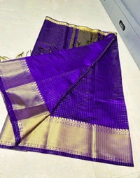 BANARSI CELEBRITY INSPIRED SOFT SILK SARI - Free Size