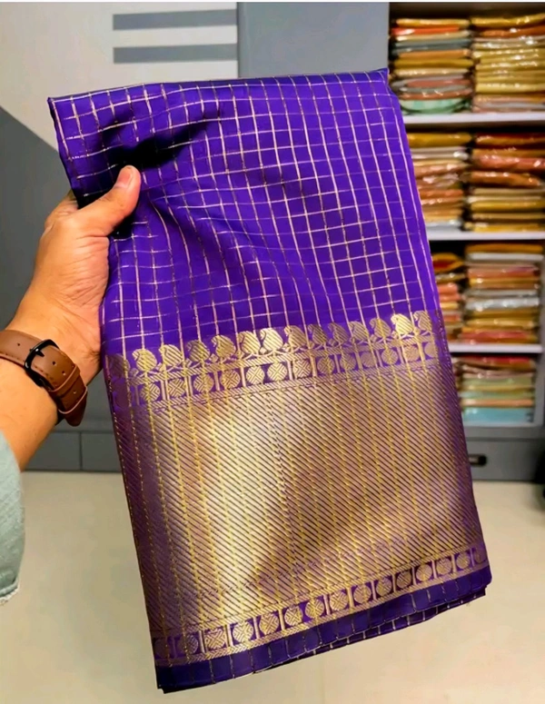 BANARSI CELEBRITY INSPIRED SOFT SILK SARI - Free Size