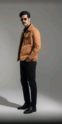 Classy Graceful Mens Jacket - Solid Color, Graceful, Partywear, Formal Wear