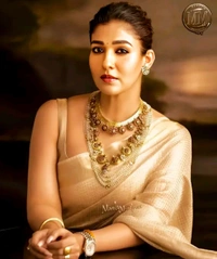 ๐ซ Banaras Water Jari Kairy Tissue Silk Saree โ A Symbol of Grace & Royal Charm - Gold, Free Size