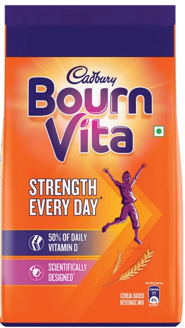 Cadbur BournVita Chocolate Health Drink Pouch (1kg)