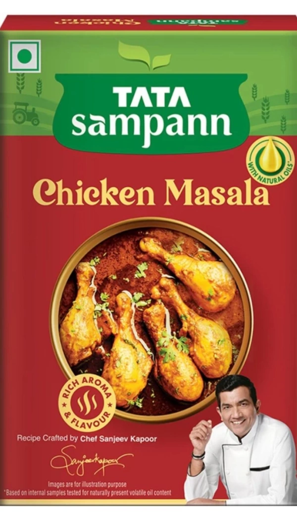 Tata Sampann Chicken Masala With Natural Oils - 100g