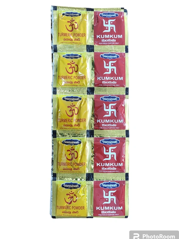 Pasupu Kumkum Combo Set(పసుపు కుంకుమ Set) - 50 Sets