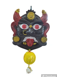 Dishtibomma With Nargosha Yantram (నరఘోష యంత్రం కలిగిన దిష్టిబొమ్మ) - Small