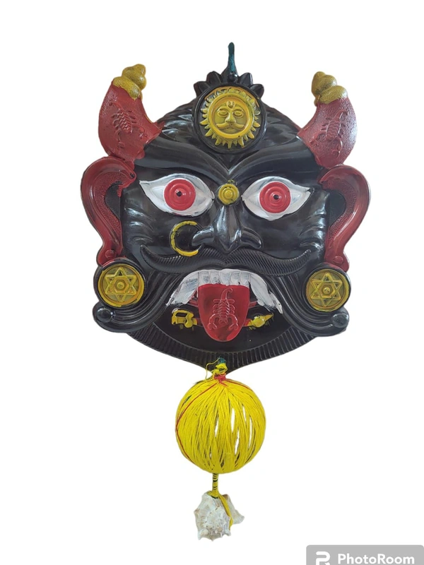 Dishtibomma With Nargosha Yantram (నరఘోష యంత్రం కలిగిన దిష్టిబొమ్మ) - Small