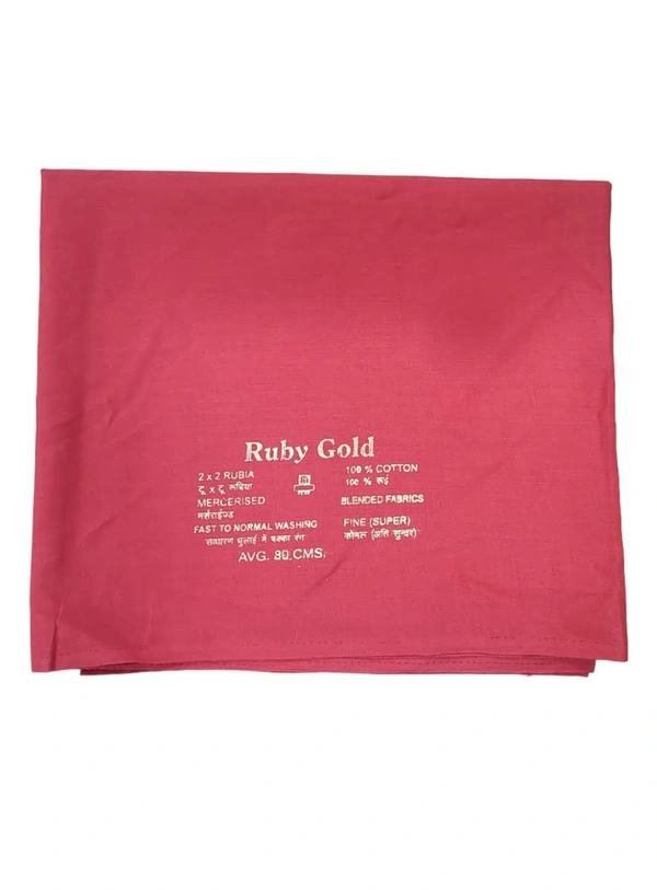 Blouse Piece  - 80cms, Red
