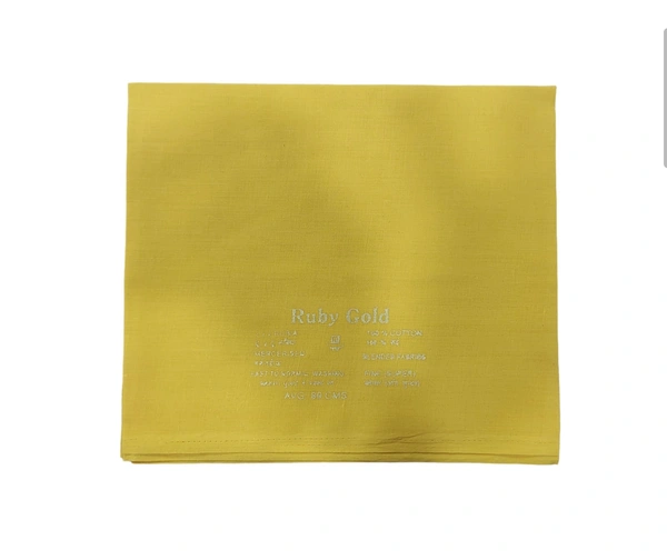 Blouse Piece  - 80cms, Yellow Orange