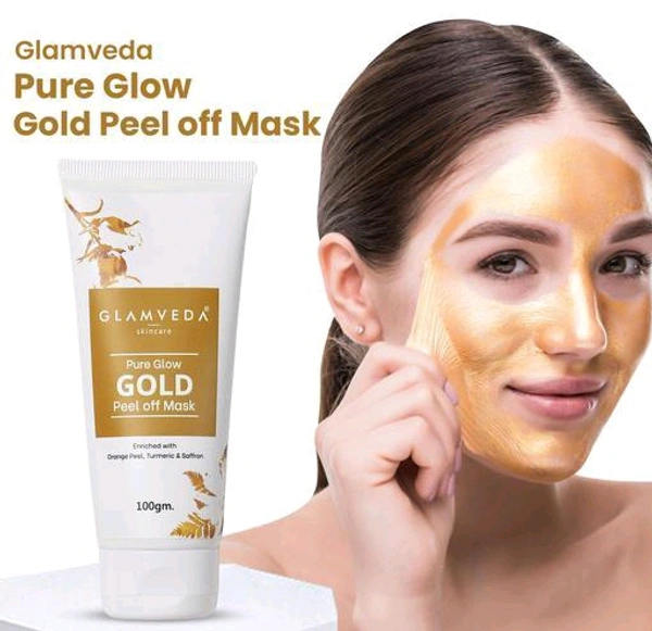 Pure Glow Golden And De-Tan Peel Off Mask😍