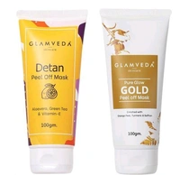 Pure Glow Golden And De-Tan Peel Off Mask😍