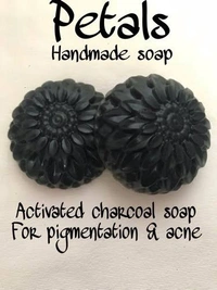 Activated Charcoal Skin Whitening Soap Pack Of 2😱