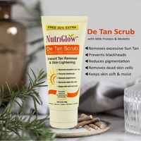 Nutriglow Skin Whitening And Brightening De-Tan Scrub 😍
