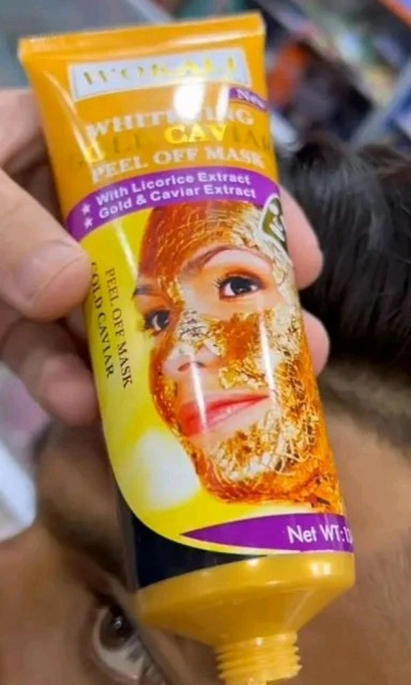 Gold Infusion Brightening Whitening Peel Off Mask