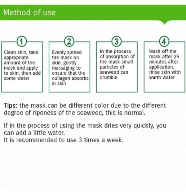 *Seaweed Face Neck Body Mask Collagen Lotion Moisturizing Nutrition Beautiful Skin Care*