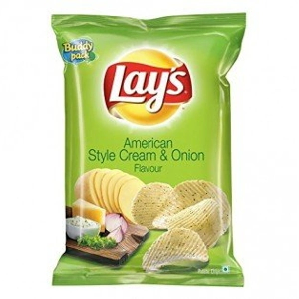 Green Lays (Cream&Onion)