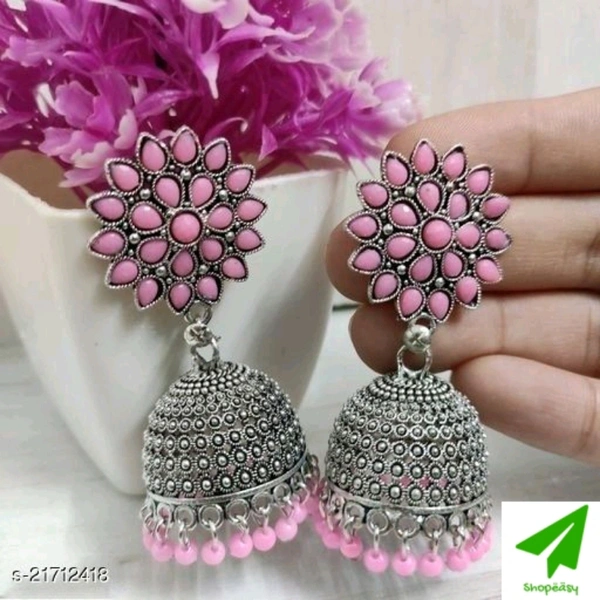 Beautiful Woman's Earrings - rose
