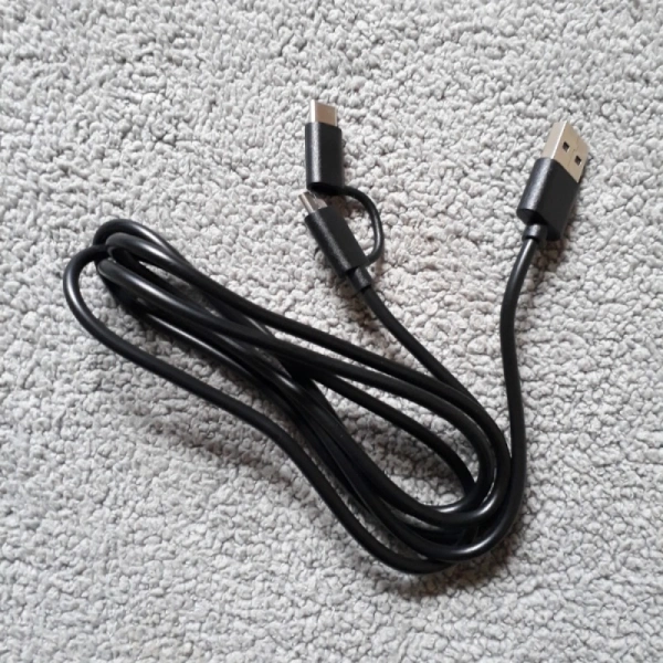 2_In_1 Usb Cable (Micro Usb To Type_C (Color: Assorted)