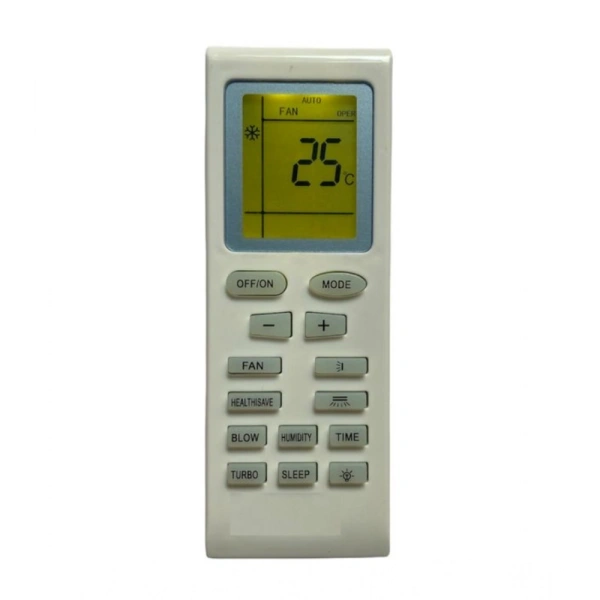 Generic AC Remote No.18 with Backlight Electrolux AC Remote Control (White) - White