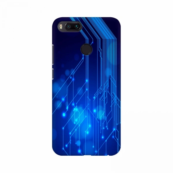 Shopnav Apple iphone 6s Blue color Circuit Mobile Case Cover