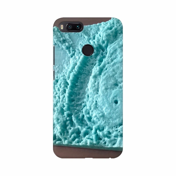 Realme 3 Pro Cream Powder Mobile Case Cover - Blue, 0.25, Random