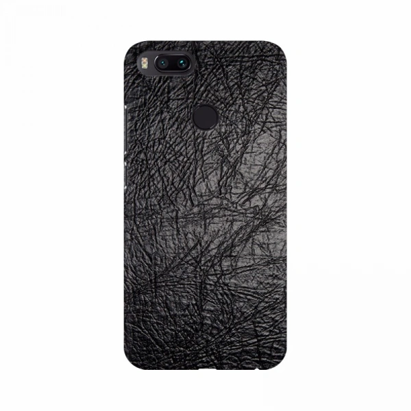 Shopnav Apple iphone 6s Black Leather Design Mobile Case Cover