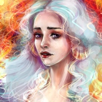 Shopnav Apple iphone 6s Magic Girl painting Mobile Case Cover