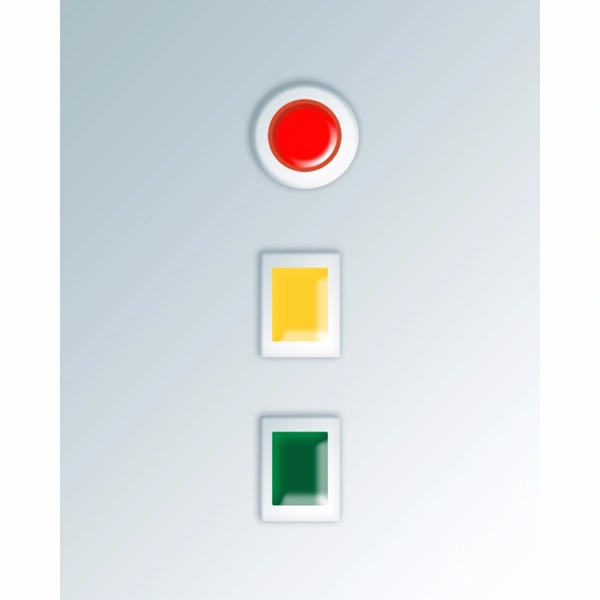 Samsung Galaxy A10 Signal Button Red, Orange and Green Mobile Case - Multi, 0.25, Digital Art