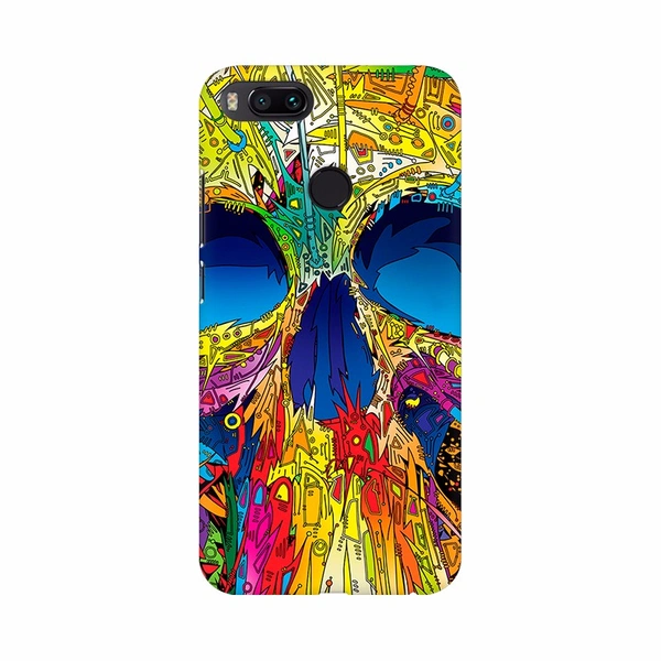 Shopnav Samsung Galaxy M40 Skull illustration Effect Mobile Case Cover - Multi, Hard Case, 0.25, Digital Art