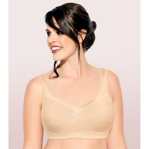 Enamor A112 Women's Cotton Full Support Bra (PaleSkin) - 36DD