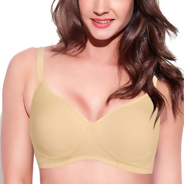 Buy Enamor A019 Perfect Shaping Cotton Strapless Bra for Women