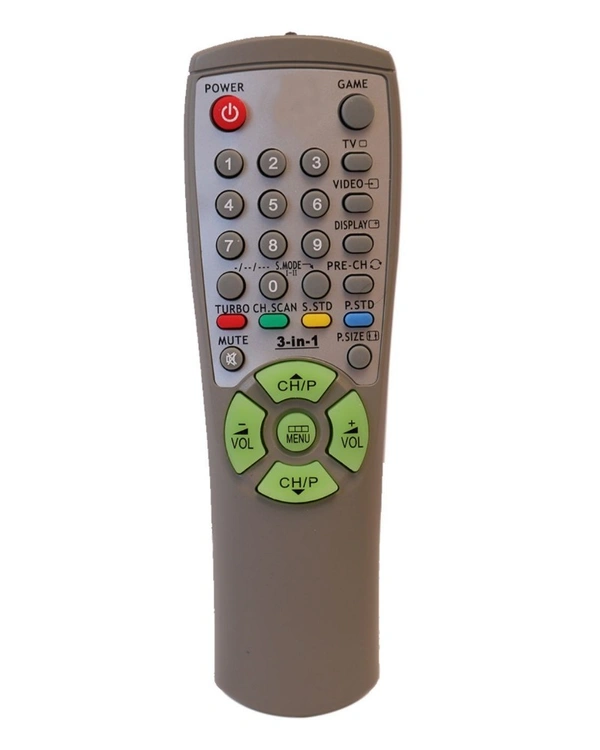 CRT TV Remote No. 00258A SG16, Compatible with Samsung CRT TV Remote Control (Exactly Same Remote will Only Work) - 0.38