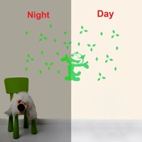 Green Kids Room Decor Radium Wall Sticker - Finished OutPut Size: 64X39cm, 0.12, Green