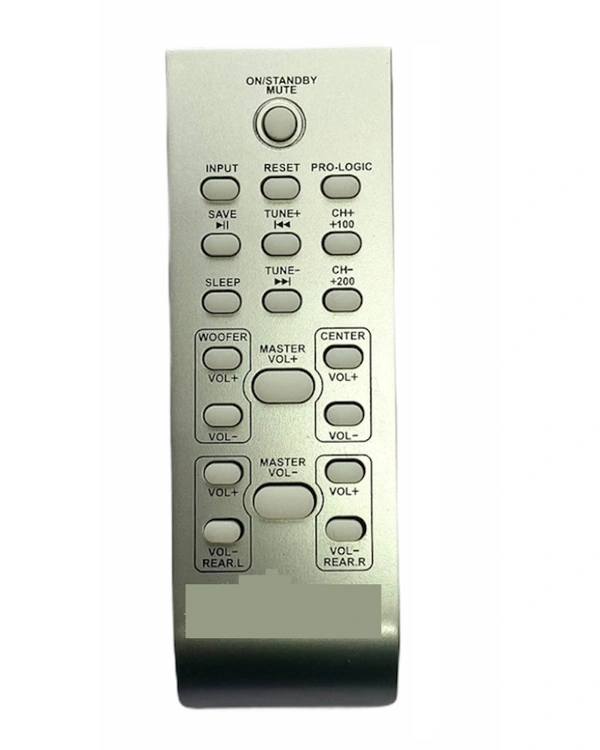 Home Theatre Remote No. HT09, Compatible with Ricardo, Impex, iBall, Mack, Target Home Theatre Remote (Exactly Same Remote will Only Work) - 0.38