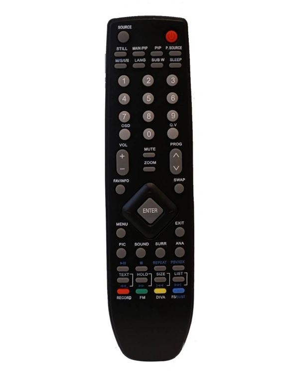 LCD/LED Remote No. 1677, Compatible with Onida LCD/LED TV Remote Control (Exactly Same Remote will Only Work) - 0.38