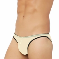 Men's Nylon Transparent Briefs Underwear Mango - Mango, 0.15, Transparent Briefs, L