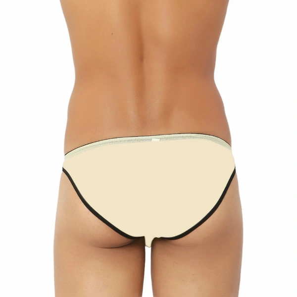 Men's Nylon Transparent Briefs Underwear Mango - Mango, 0.15, Transparent Briefs, L