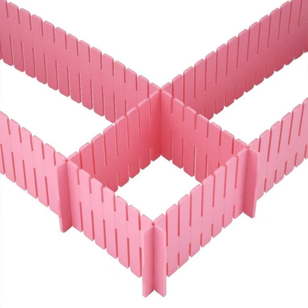 Pack Of 2_Adjustable Drawer Organizer and Kitchen Board Divider (Color: Assorted) - 0.2, Assorted