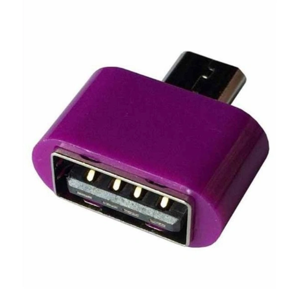 Pack Of_30 Micro Usb Otg To Usb 2.0 Android Supported (Color: Assorted) - 0.48, Assorted