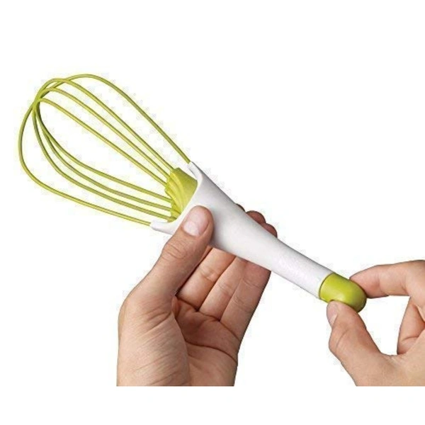 Pack Of_5 Fold Able Plastic Whisk Beater Hand Blender Mixer Froth Whisker Lassi Maker (Color:Assorted) - 0.12, Assorted