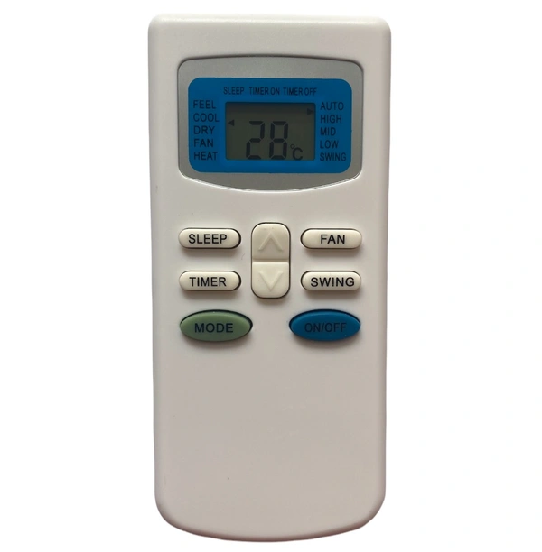 Remote No. 126, Compatible with Toshiba AC Remote Control (Exactly Same Remote will Only Work) - 0.13