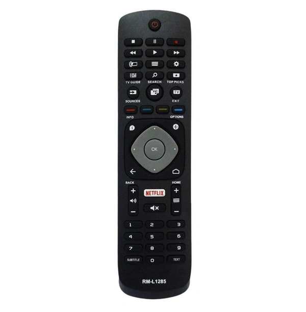 Remote No. RM-L1285 (No Voice), Compatible with Philips Smart TV LCD/LED Remote Control (Exactly Same Remote will Only Work) - 0.13