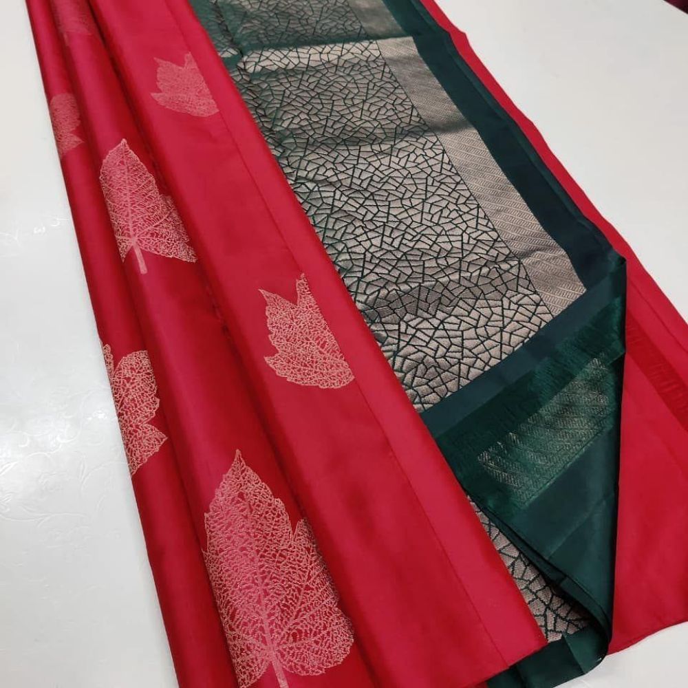 Borderless Kanchipuram Silk Sarees | 8 best borderless Kanjivaram Silks