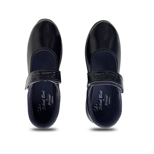 Buy Girls Black School Shoe Size Rexine Footwear